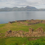 Ruins of Annat Bay monastery, 30 mins walk from Bothy